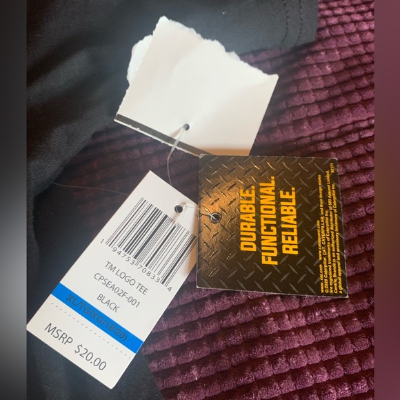 👚 2/$15 CAT (Caterpillar Brand) T-Shirt, Youth Sz 18-20, Brand New w Tags! - Picture 5 of 6